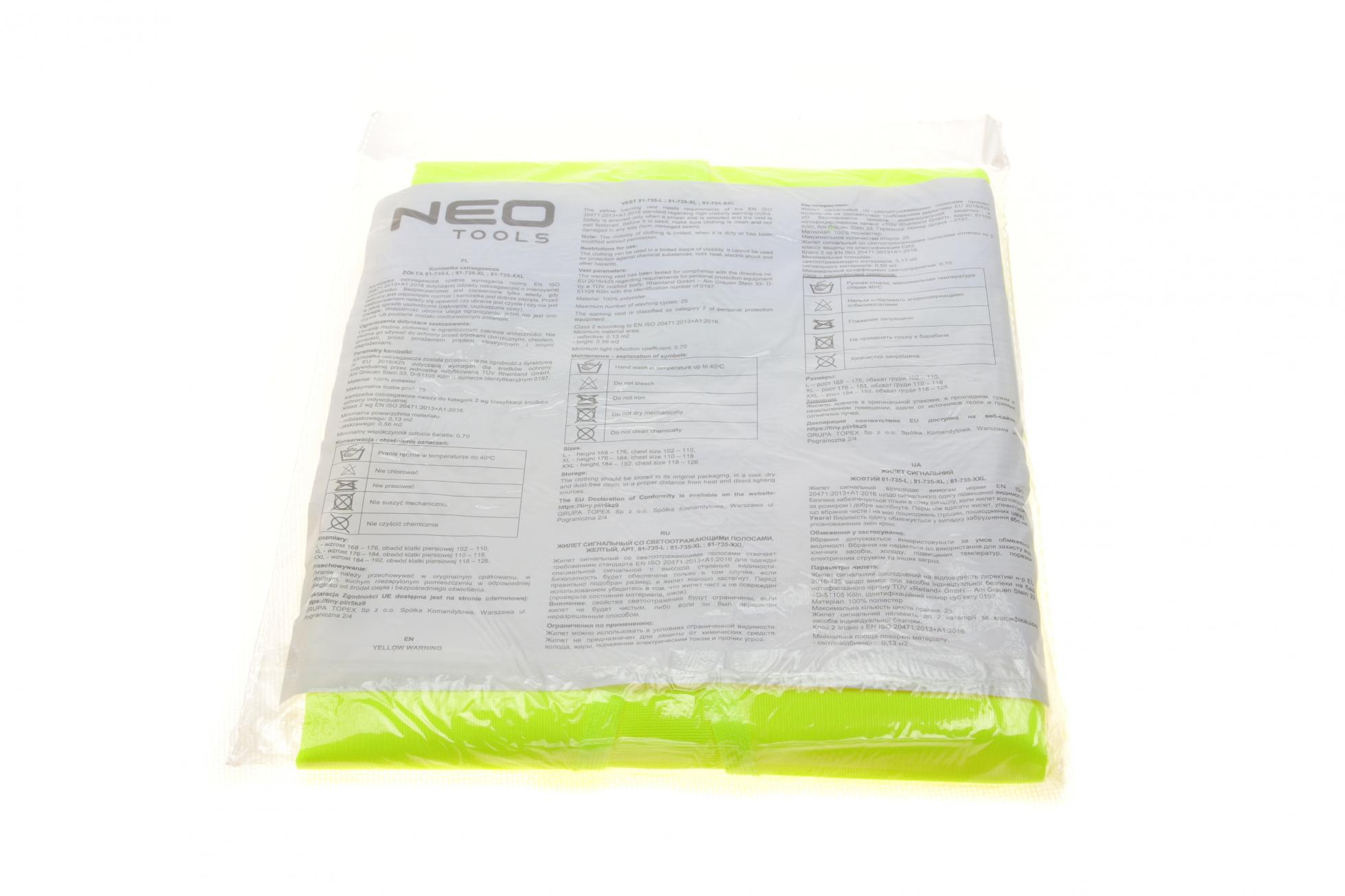81735XXL NEO TOOLS